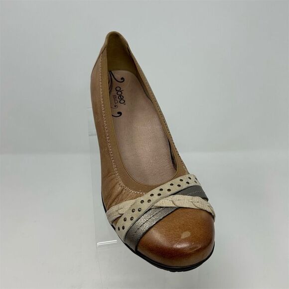 Abeo Bio Nellie Women's Orthopedic Casual Slip On Wedges Size 10 Neutral - Picture 2 of 14